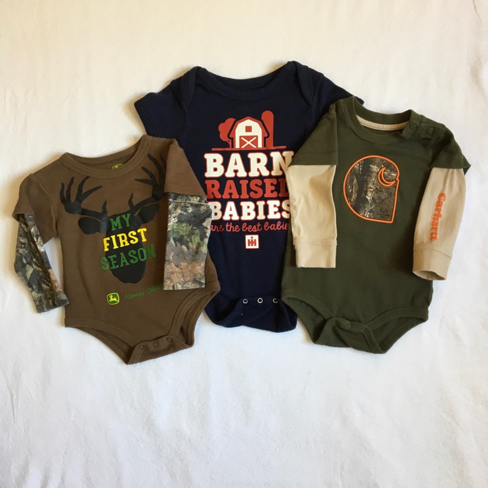 Set of Three Onsies Tee Shirts
